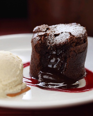 Get a Free Chocolate "Soufflé"